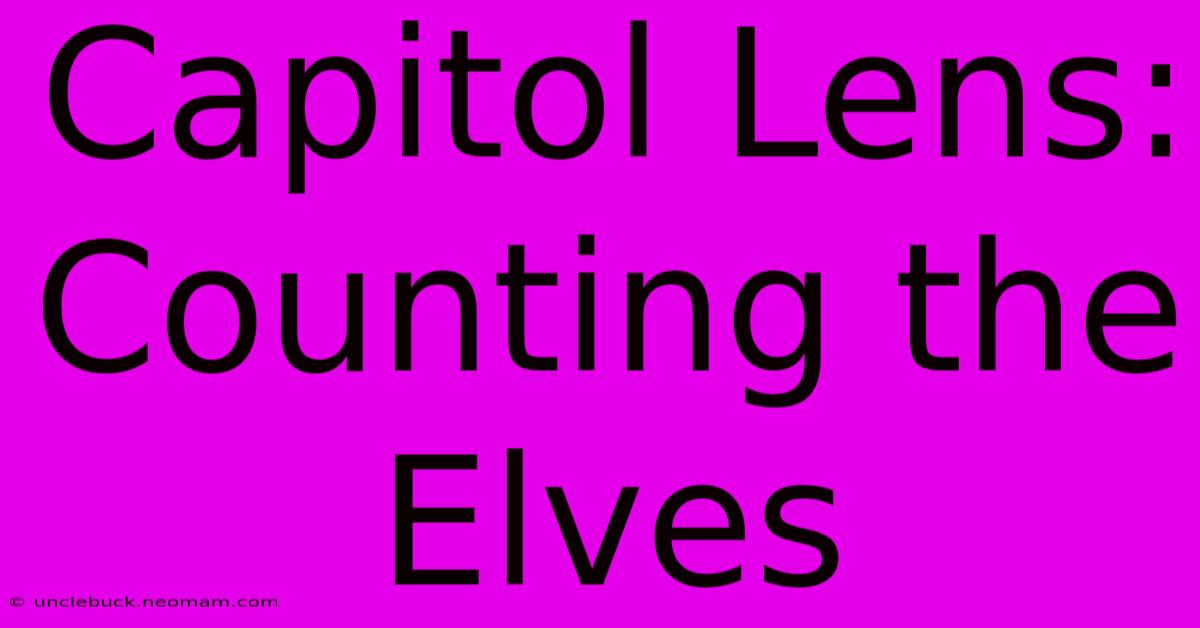 Capitol Lens: Counting The Elves