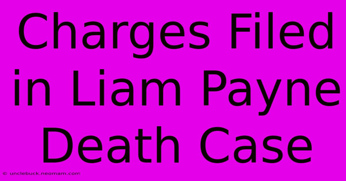 Charges Filed In Liam Payne Death Case