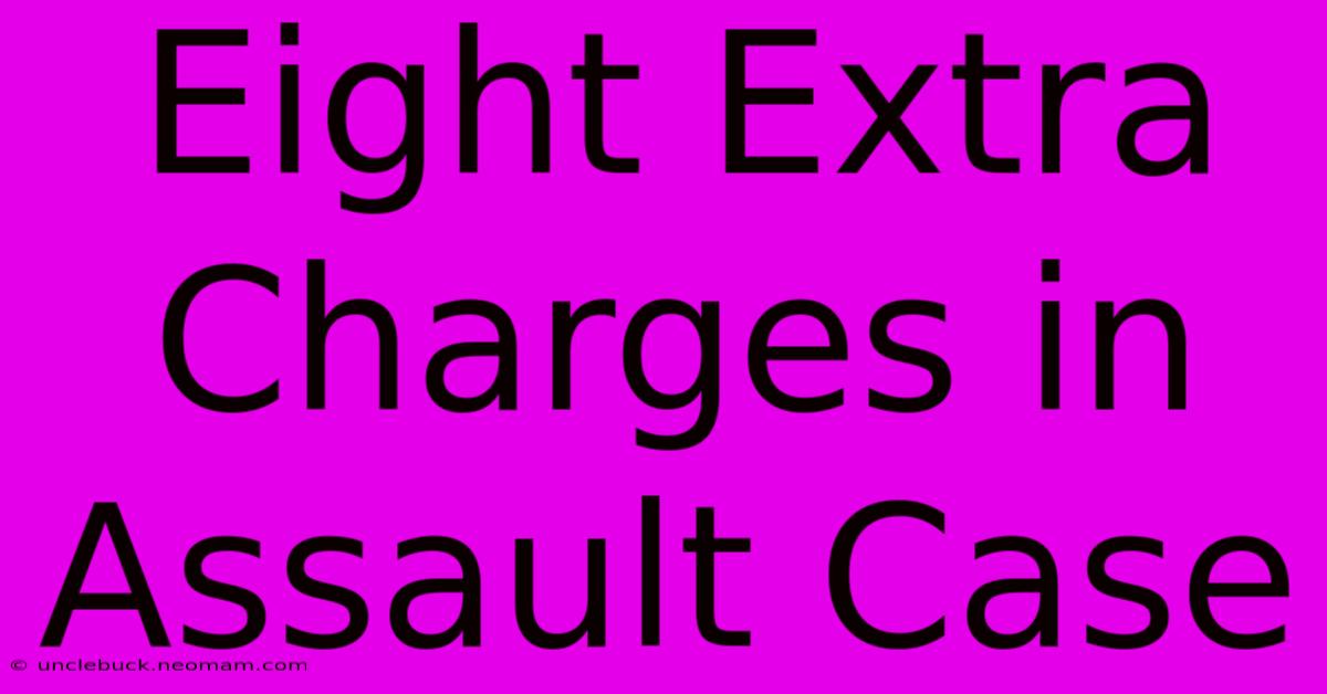 Eight Extra Charges In Assault Case