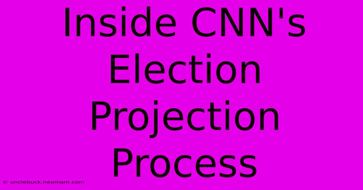 Inside CNN's Election Projection Process 