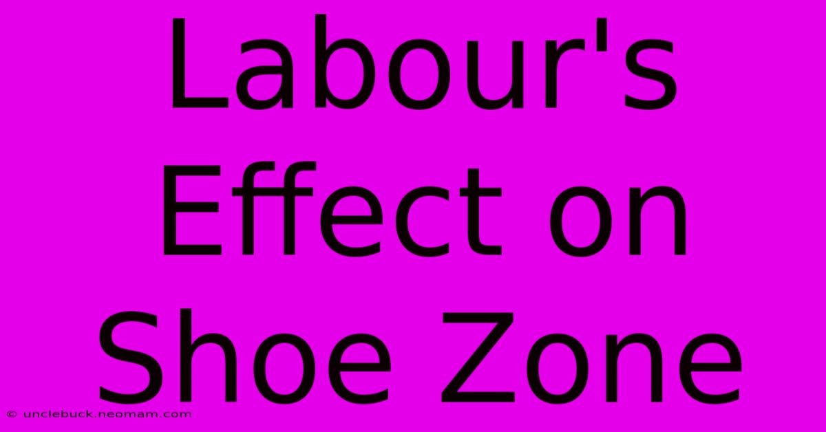 Labour's Effect On Shoe Zone