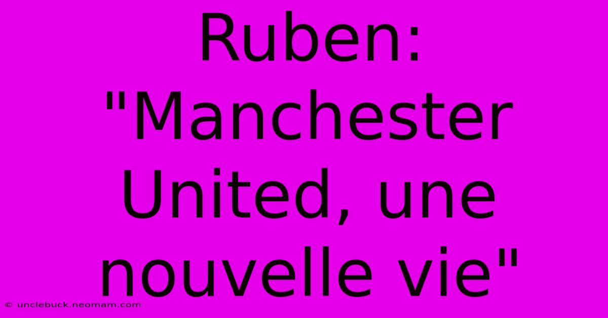 Ruben: 