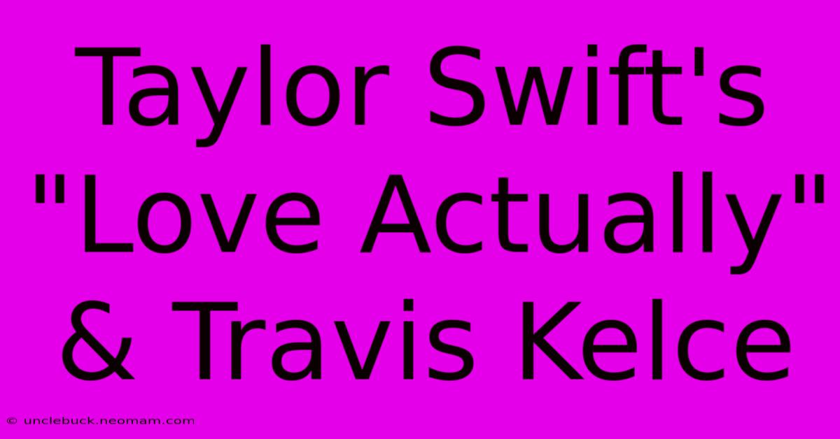 Taylor Swift's 