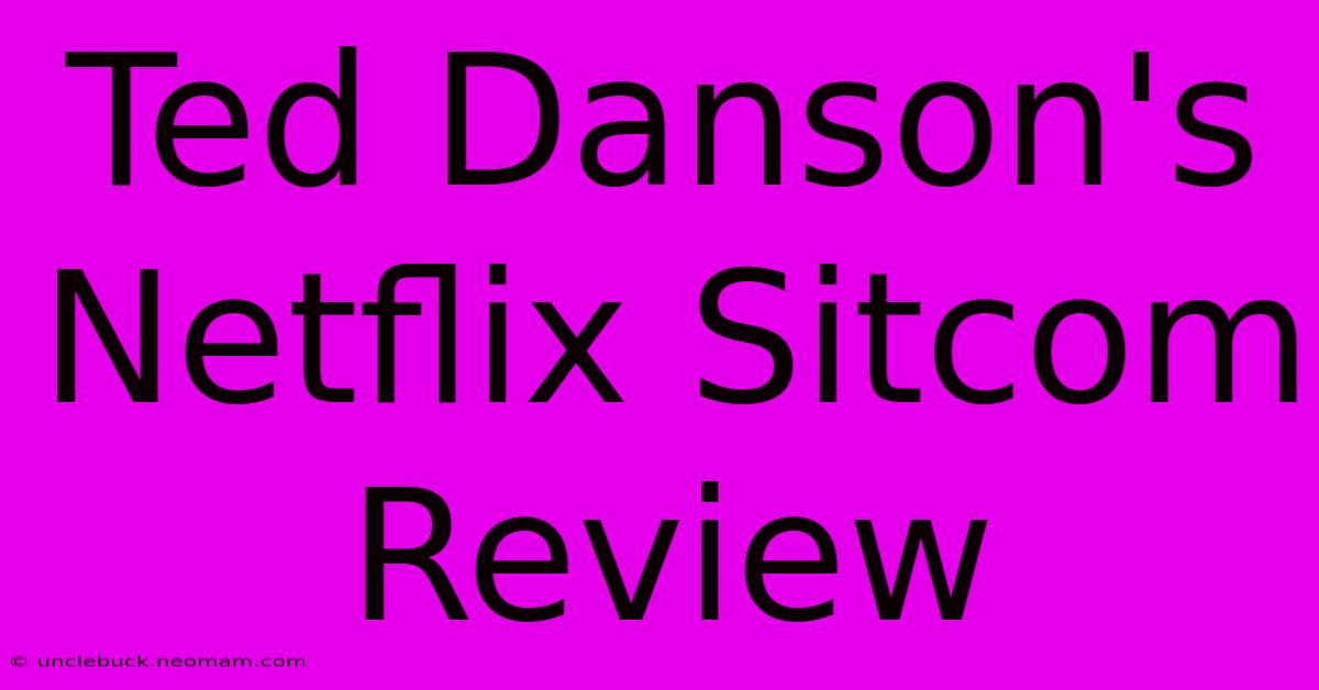 Ted Danson's Netflix Sitcom Review