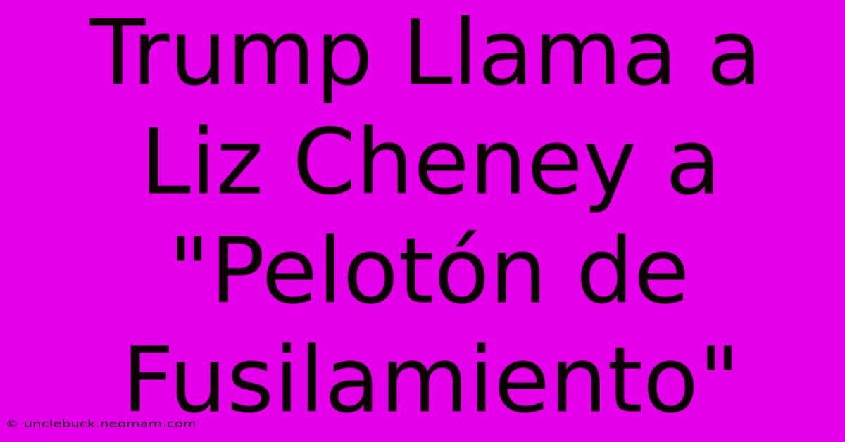 Trump Llama A Liz Cheney A 